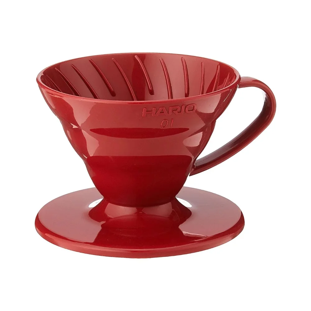 Hario V60-01 Dripper Plastový Červený