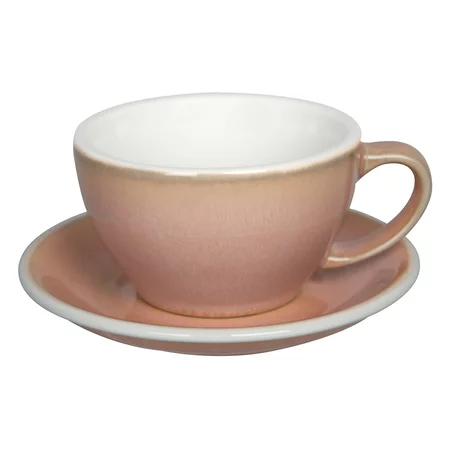 Loveramics Egg - Cafe Latte 300 ml Cup and Saucer  - Rose