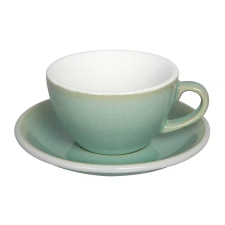 Loveramics Egg - Cappuccino 200 ml Cup and Saucer  - Basil