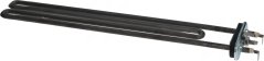 Heizelement LASA a Form vun engem gebéigte Rouer mat engem quadrateschen Montageflansch mat véier Lächer a zwee Steckerkontakter. Heizelement LASA a Form vun engem gebéigte Rouer mat engem quadrateschen Montageflansch mat véier Lächer a zwee Steckerkontakter.