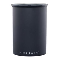 AirScape boîte à café 500g noire - inoxydable étanche à l'air