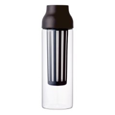 Brązowy dzbanek Kinto Capsule do przygotowywania cold brew. Pojemność 1000 ml. 
