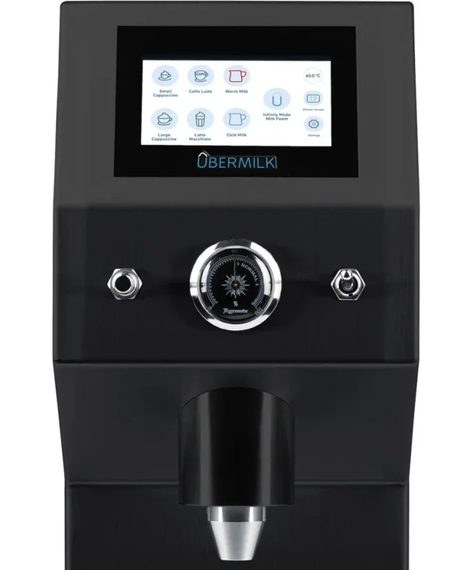 Technologie für Baristas für Milchschaum