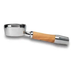 Porte-filtre sans fond en inox, olive