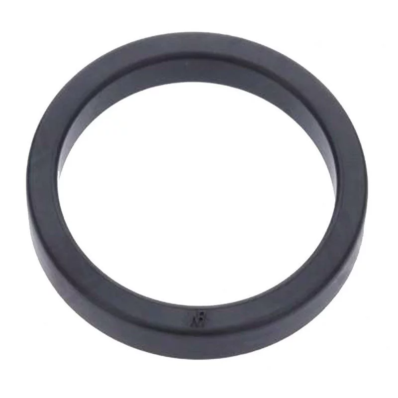 Black rubber head gasket for coffee machines