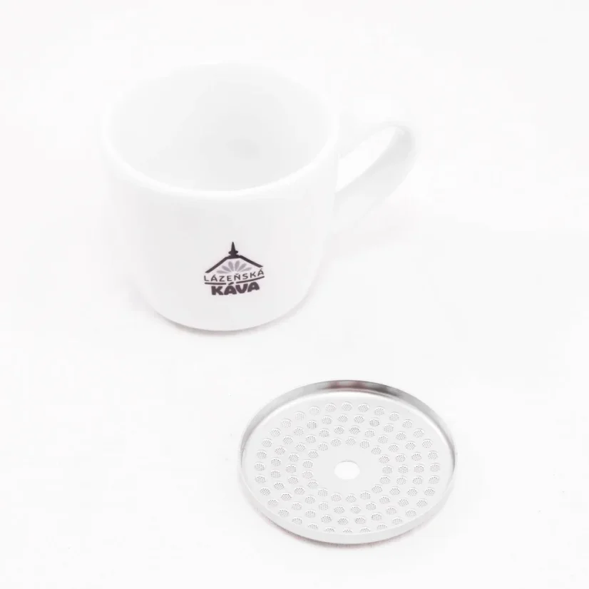 Rejilla de ducha IMS MA200IM para cafetera con diámetro de 56,4 mm y agujeros de 3 mm de diámetro.