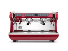 Červený pákový kávovar Nuova Simonelli Appia Life XT 2GR