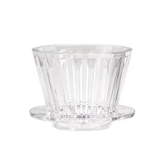 Timemore Crystal Eye B75 plastic dripper 01 in clear design.