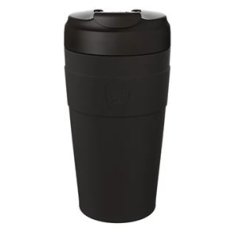 KeepCup Commuter BLACK 454ml - ruostumattomasta teräksestä valmistettu termomuki