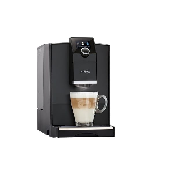 Machine à café automatique noire avec caffe latte Nivona NICR 790