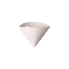 Papierový filter na svetlom pozadí Papierový filter na svetlom pozadí