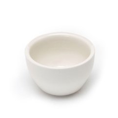Tazón blanco para cupping de Rhinowares.