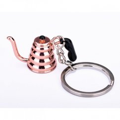 JoeFrex copper teapot keyring