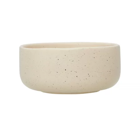 Bol Aoomi Iris en couleur beige, idéal pour un service élégant.