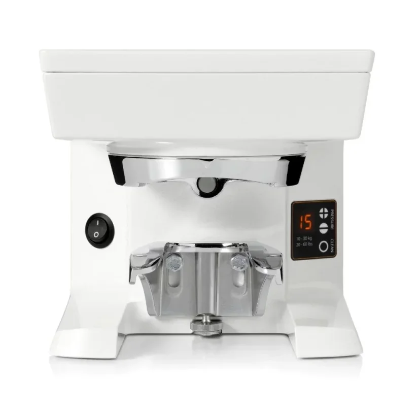 Automatický biely tamper Puqpress M2 58,3 mm.