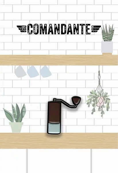 Comandante Eenamel Pin odznak