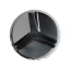 Preview of the bottom side that helps the coffee spread in the basket.