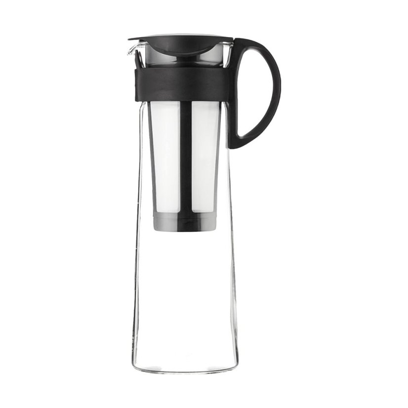 Boule noire Hario Mizudashi pour la préparation de cold brew. Capacité de 1000 ml.