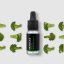 Frasco de vidro com óleo essencial 100% natural de Brócolis da marca Pěstík, seguro para gestantes e lactantes.