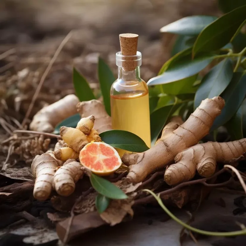Essential oil Pistil, ginger 100% natural, 10 ml, suitable for detoxification.