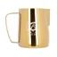 Barista Space Golden milk pitcher with a capacity of 600 ml in gold color, ideal for baristas.
