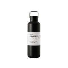 Black minimalist thermos Goat Story Omni thermos 600 ml.