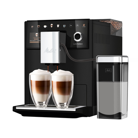 Melitta LatteSelect Facelift Frosted Black - machine à café automatique