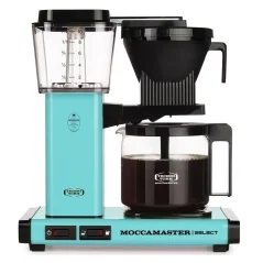 Filterkaffeemaschine Moccamaster KBG Select Technivorm türkisfarben.