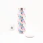 White Asobu Le Baton Floral 500 ml thermal mug with floral pattern, ideal for travel.