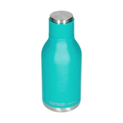 Isolierbecher Asobu Urban Water Bottle mit einem Volumen von 460 ml in attraktiver türkiser Farbe, hergestellt aus Edelstahl.