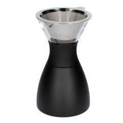 Asobu Pour Over PO300 tragbare Kaffeemaschine schwarz 1l