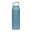 Bouteille isolante bleue MiiR Wide Mouth d'une capacité de 950 ml, idéale pour le voyage.