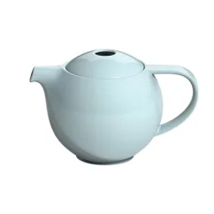 Teekanne Loveramics Pro Tea mit Infuser, 400 ml, in hellblauer Farbe, ideal zum Servieren von Tee.