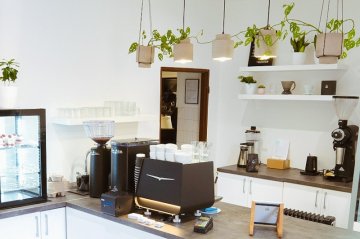 Wéi eng Kaffismaschinn fir e Café?