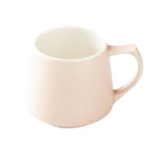 Origami Aroma porcelain mug 320ml matte pink Japanese