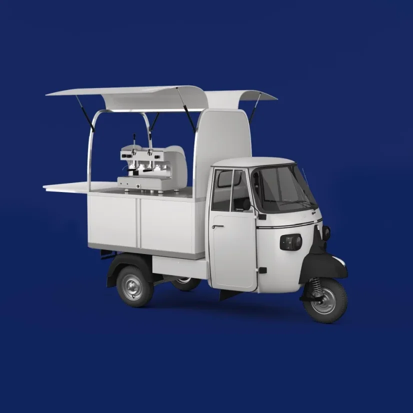 Piaggio mobile coffee shop