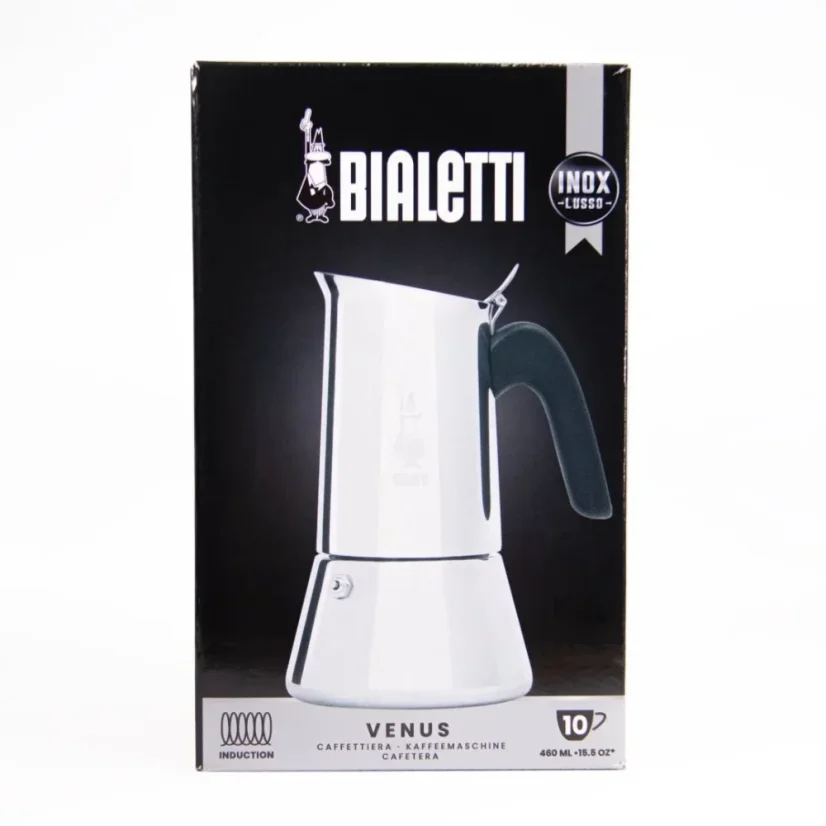 Emballage d'origine de la cafetiere Bialetti New Venus.
