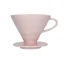Keramický ružový dripper na kávu