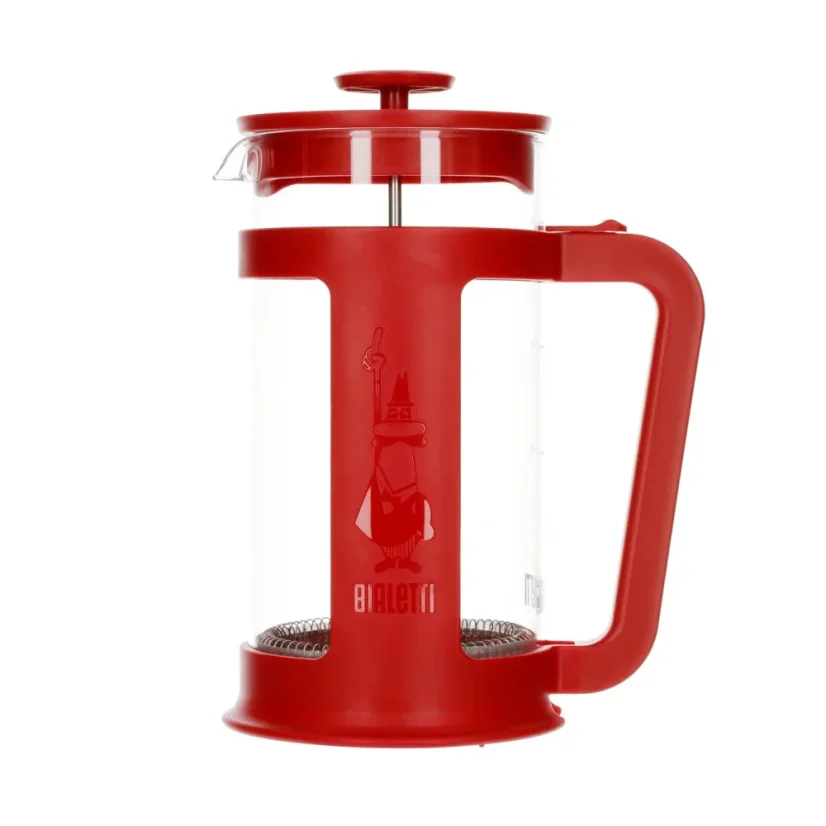 Presse française rouge Smart d'une capacité de 1000 ml de Bialetti.