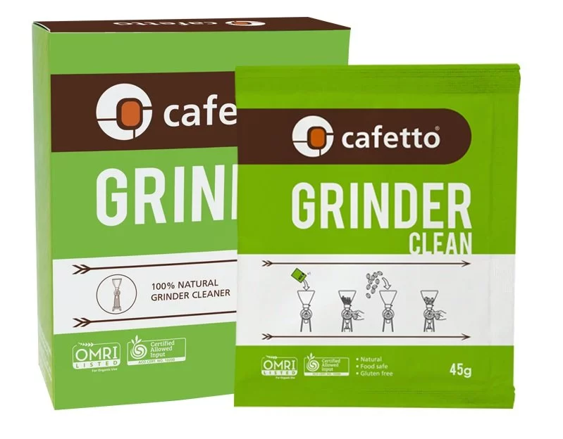 Pack of Cafetto grinder with a pouch.