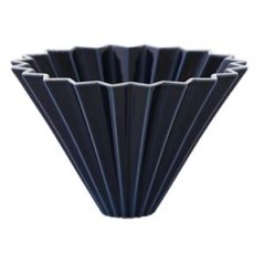 Origami keramický dripper M tmavo modrý - japonský pour over
