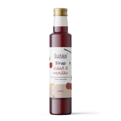 ŠUFAN Višňový sirup s vanilkou 500 ml