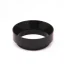 Entonnoir de dosage d'un diamètre de 53 mm en noir élégant.