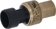 Drock Sensor Carel SPKT0013P0, Messengkierper mat Gewand a schwaarzem Kabelkonnektor