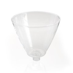 Recipiente superior de vidrio Yama Silverton