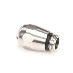Stainless steel steam wand nozzle for milk frothing