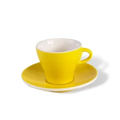 Gardenia cup with saucer, 65 ml, yellow Gardenia cup with saucer, 65 ml, yellow