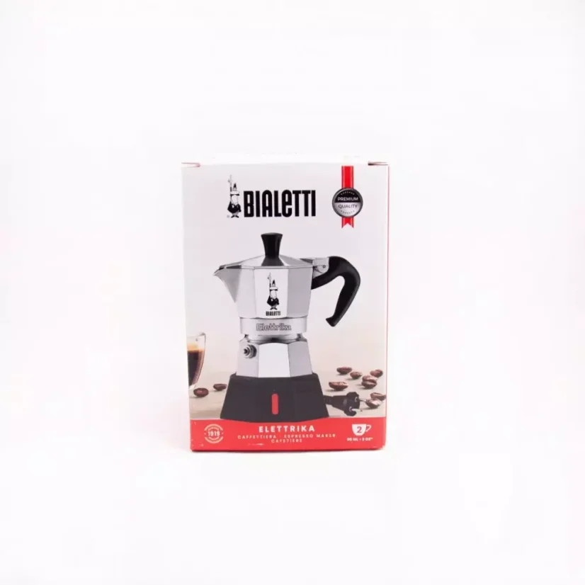 Emballage original de la cafetière Moka Bialetti Moka Elettrika Standard