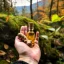 Bottle with 100% natural essential oil Mountain Ginger, 10 ml, suitable for vegans.