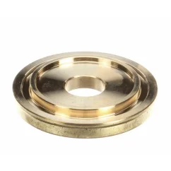 The brass diffuser is modified for better steam dispersion and has an elegant design.